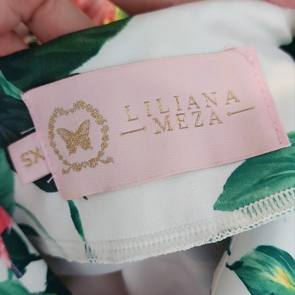 Floral Maxi Skirt w/ Layered Ruffles by Colombian Designer, XS. - Picture 2 of 2